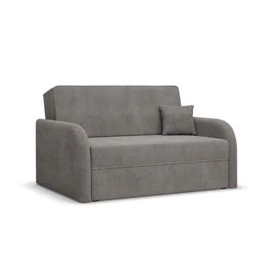 Produktbild von Sessel mit Schlaffunktion, Schlafsessel für Wohnzimmer, SOMO 120cm, Dunkelgrau
