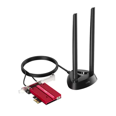 Produktbild von Karta sieciowa Cudy WE4000, PCIe, 2,4/5 GHz, 574 - 2402 Mbps