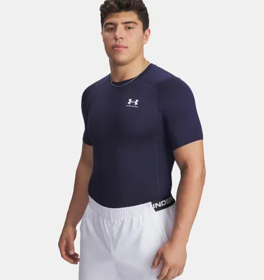 Image de T-shirt UA HG Armour Comp SS-NVY