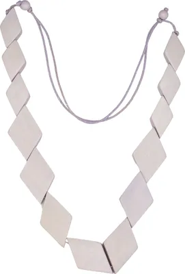 Produktbild von Lange Kette Raute aus Holzrauten von collezione alessandro