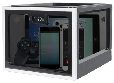 Image de Boîte verrouillable, boîte à médicaments, grande boîte verrouillable pour médicaments, aliments, rangement pour téléphones portables