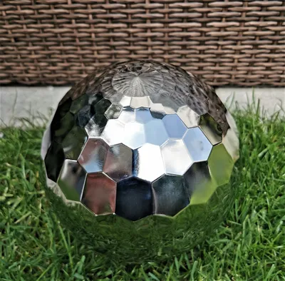 Produktbild von Dekokugel Diamond  20 cm Edelstahl poliert Kugel Dekorationskugel