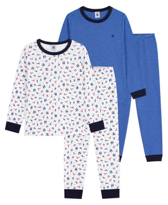 Immagine prodotto di Petit Bateau, pigiama per bambini, modello Petitm, taglia 2 anni
