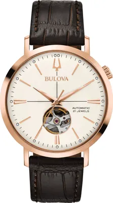 Produktbild von Bulova 97A136 Klassik Automatik Herrenuhr 41mm 3ATM