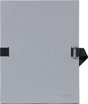 Image de Exacompta 10x Chemise dos extensible papier 24x32cm Gris 730E