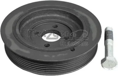 Produktbild von METZGER 6400007 Riemenscheibe Kurbelwelle passend für PEUGEOT BOXER Kasten (230L) 142mm 6-Rippen