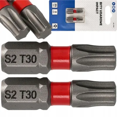 Produktbild von LSP Schlagbits TORX T30 25mm S2 Stahl 2 Stück