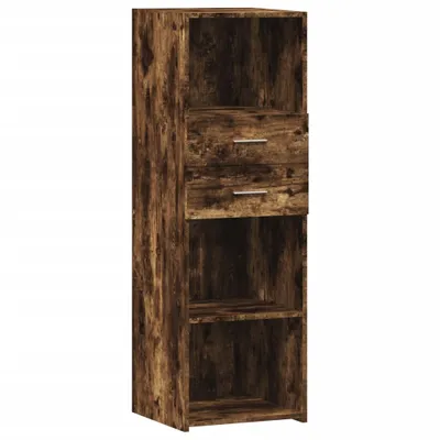 Produktbild von Highboard Räuchereiche 40x42,5x124 cm Holzwerkstoff