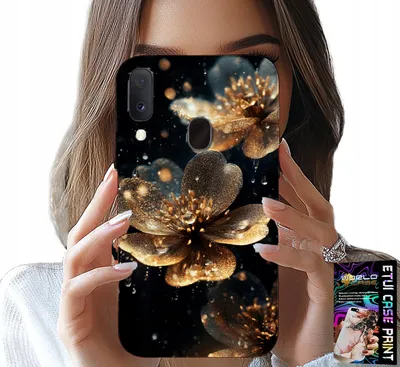 Produktbild von Fall Für Samsung Galaxy A20E - Schöne Blumenmuster, Zurück, Fall