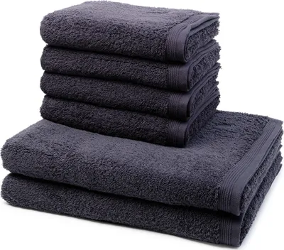 Produktbild von Möve Superwuschel 4 X Handtuch 2 X Duschtuch im Set Extraweiches Handtuch, Aus 100% hochwertiger Baumwolle, Mit eingesticktem Markenlogo