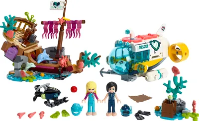 Image de LEGO® Friends 41378 Rettungs-U-Boot für Delfine Bausatz