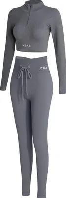 Produktbild von RUNWAY Sportbekleidung Set mit langen Ärmeln, hoher Taille und figurschmeichelnder Passform