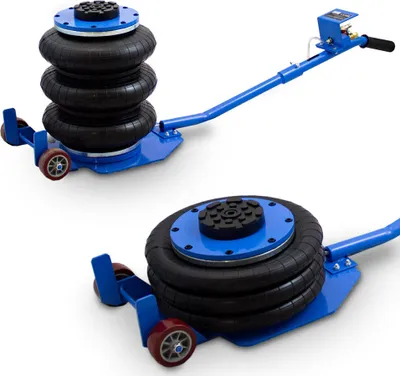Produktbild von Bituxx® Pneumatischer Wagenheber bis 4000Kg 4T Druckluftwagenheber Luftkissen Autoheber für KFZ Auto Blau MS-18070