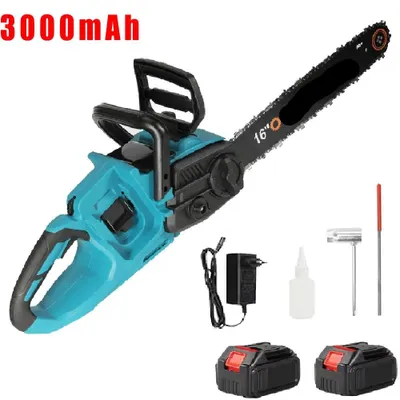 Produktbild von Kettensäge - Heckenschere - Astsäge - Handsäge - Akkubetrieben - 40 cm (16 Zoll) - 3500 W - 18 V - Bürstenlos