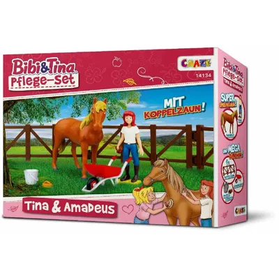 Immagine prodotto di Craze 14134 Set per la cura di Bibi & Tina Tina & Amadeus