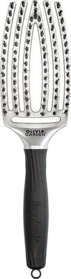 Immagine prodotto di Olivia Garden Spazzola da dito combinata Trinity Oro Bianco Spazzola per capelli piatti e curvi
