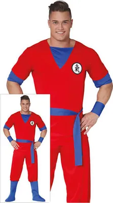 Obrázok produktu pre kostým japonského manga bojovníka pre mužov veľkosti M - XL, veľkosť:XL