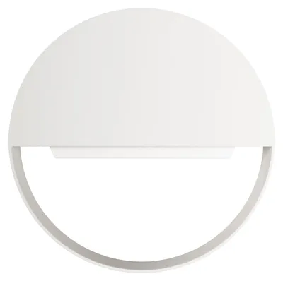 Obrázek produktu pro Clos Wall 8 120 – venkovní nástěnné LED svítidlo, 8 W, vypínač, barevná teplota 3000 K/4000 K/5000 K, matná bílá – Beneito & Faure schodišťové osvětlení