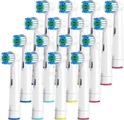 Produktbild von 16 Ersatzbürstenköpfe für die elektrische Oral-B Zahnbürste