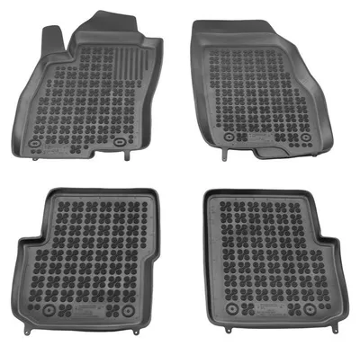 Immagine prodotto di MTM Tappetini Gomma per Fiat Punto Evo 5 porte 10.2005-2014 Design a Vaschetta, su Misura con Bordi Rialzati cod. 3D 5366