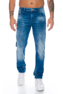 Produktbild von Cipo & Baxx Herren Jeans BJ319B0 Blau, W36/L32