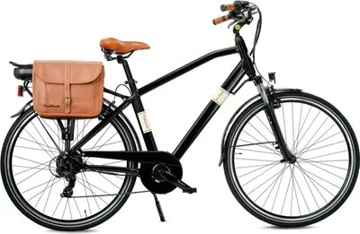 Produktbild von VENICE - I love Italy Elektro-Citybike MONOTUBO CLASSIC Man 28 Zoll, schwarz