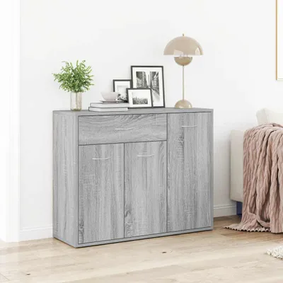 Obrázek produktu pro vidaXL Příborník Grey Sonoma 88x30x70 cm výrobek z odvozeného dřeva