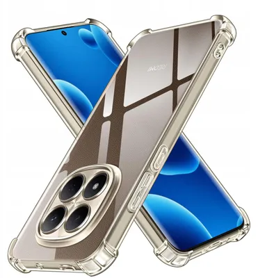 Immagine prodotto di Custodia rinforzata antiurto trasparente per Xiaomi Redmi Note 15 4G