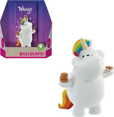 Produktbild von Bullyland Pummeleinhorn Sternzeichen Figur Pummel als Waage Single Pack 6 cm BULA44456
