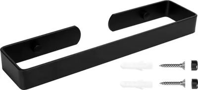 Produktbild von Kasos Metall Wandaufhänger 30 cm schwarz Loft