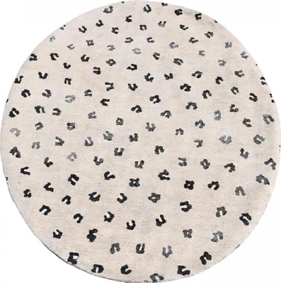 Image de LEOP tapis rond, tapis en coton