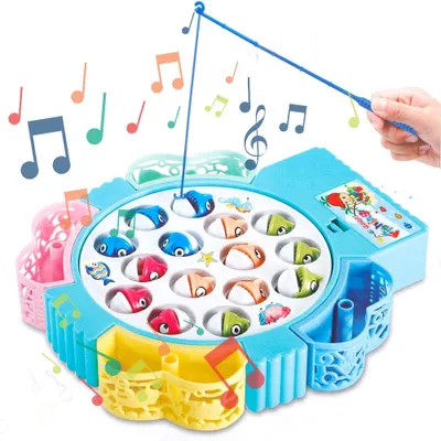 Produktbild von Angelspiel Fisch Angelspielzeug 2 3 4 5 Jahre alt Kinderspiele Ostergeschenke