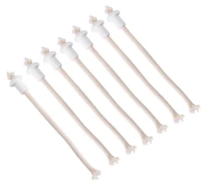 Keramikdocht-Set 7 Stück 18,5 cm für Öllampen
