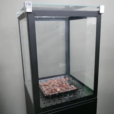 Produktbild von Muztag Marbella Terrassenheizer Ersatzglas, Transparent, Passend für Gasbetrieb, 13 kW