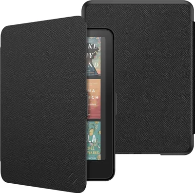 Produktbild von Fintie Hülle für 7" Kindle Paperwhite(12. Generation) - 2024 und Kindle Colorsoft Signature Edition (1. Generation), Leichte Schutzhülle Case mit Auto Sleep/Wake, Schwarz