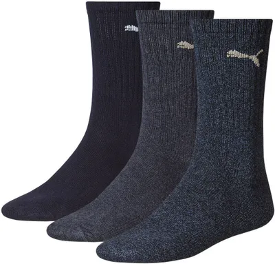 Obrázok produktu pre 3er Pack PUMA Sport Crew športové nohavice námornícke 47-49