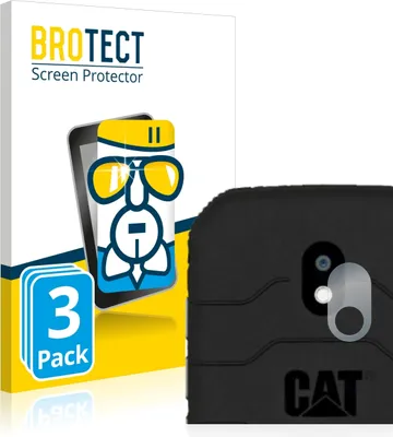 Produktbild von 3x BROTECT Schutzglas für Caterpillar Cat S42 (NUR Kameraschutz) Schutzfolie Panzer Folie Glas Display Schutz klar
