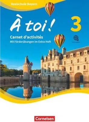 Immagine prodotto di À toi Band 3 - Bayern - Carnet d'activités mit Audios online und eingelegtem Förderheft