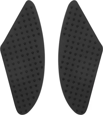 Image de Tankpad côté moto universel - 3D autocollant antidérapant - Protection réservoir - Noir