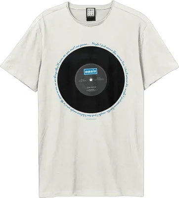 Produktbild von Oasis - "Live Forever" T-Shirt für Herren/Damen Uni GD2197 (3XL) (Altweiß)