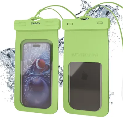 Produktbild von Etui wodoszczelne Bizon Case Hydrowrap, 2 sztuki, zielone