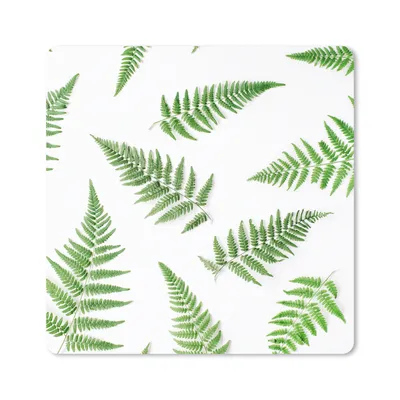 Produktbild von MuchoWow® Mauspad Mousepad Grün - Tropisch - Farn 30x30 cm - Mousepads - Maus Mat - Pad - Mausunterlage - Gaming