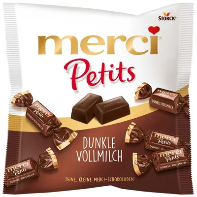 Zdjęcie produktu dla merci® 640601 merci® Petits Pralinen 125 g