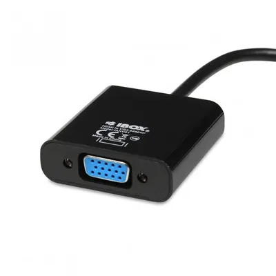 Produktbild von iBox IAHV01 Videokabel-Adapter HDMI Typ A (Standard) VGA (D-Sub) Schwarz