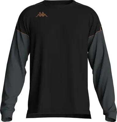 Produktbild von Kappa Maverno Trainingssweat Herren - Schwarz / Grau  | Größe: L