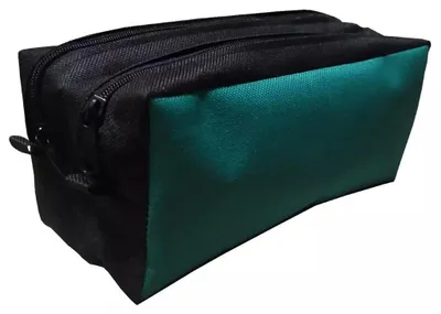 Obrázok produktu pre Zelené školské puzdro na ceruzky bez obsahu