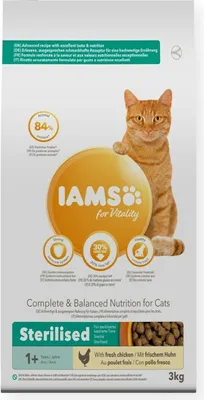 Image de IAMS Advanced Nutrition Sterilised Cat mit Huhn 3 kg