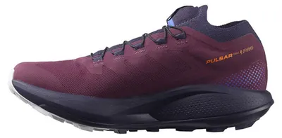 Image de Chaussures de course Salomon PULSAR TRAIL PRO 2 pour femmes, coloris Grape Wine/Night Sky/Lunar Rock, taille [indiquer la taille].