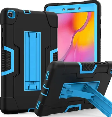Obrázek produktu pro Pouzdro pro Samsung Galaxy Tab A 8,4'' se stojánkem černo-modré