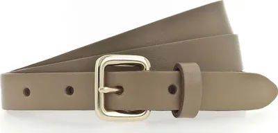 Immagine prodotto di Vanzetti Pelle cintura 20mm Leather Belt W90 Stone Taupe grigio talpa